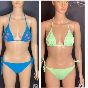 LOT of 2 Bathing Suits Size Small/Med